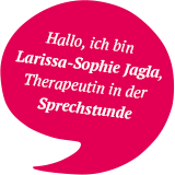 Larissa-Sophie Sprechblase